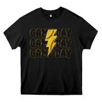 Black game day game day game day softball Heavy Core Tee - MaliasSmallBusiness