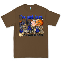 Cacao i'm just here for the snacks #basketball sister Premium Tee - Zillion Design Studio