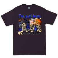 Plum i'm just here for the snacks #basketball sister Premium Tee - Zillion Design Studio
