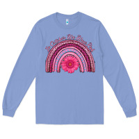 Colony Blue in october we wear pink rainbow Long Sleeve Tee - AdoDesignShop