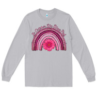 Moon Dust in october we wear pink rainbow Long Sleeve Tee - AdoDesignShop