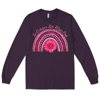 Plum in october we wear pink rainbow Long Sleeve Tee - AdoDesignShop