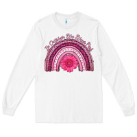 White in october we wear pink rainbow Long Sleeve Tee - AdoDesignShop