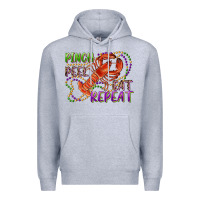 Heather Grey pinch peel eat repeat crawfish Premium Hoodie - RanaPortraitStore