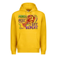Lemon pinch peel eat repeat crawfish Premium Hoodie - RanaPortraitStore