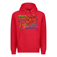 Red pinch peel eat repeat crawfish Premium Hoodie - RanaPortraitStore