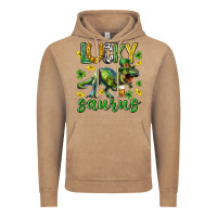 Vintage Coffee Lucky saurus st.patricks day Vintage Hoodie - Neo Western