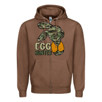 Chestnut egg hunter Zipper Hoodie - MaliasSmallBusiness