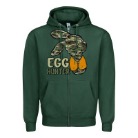 Sports Green egg hunter Zipper Hoodie - MaliasSmallBusiness