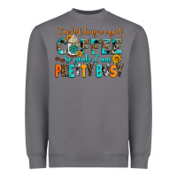 Storm i am holding a cup of coffee so yeah iam pretty bu Heavyweight Sweatshirt - AdoDesignShop