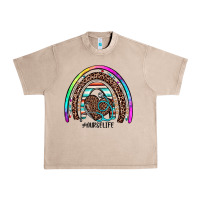 French Oak nurse life rainbow Urban Heavy Tee - JahusDesignShop