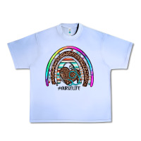 Grape Ice nurse life rainbow Urban Heavy Tee - JahusDesignShop
