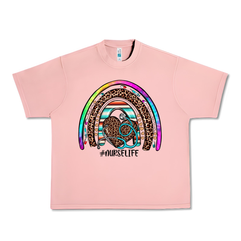 Nurse Life Rainbow Urban Heavy Tee by JahusDesignShop | Teevron