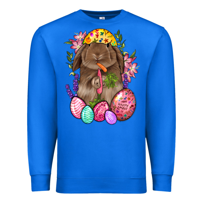 Rabbit And Carrot Easter Premium Sweatshirt by BundleAndBundleShop | Teevron