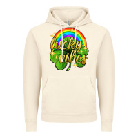 Vintage Artic Lucky vibes st. patricks day Vintage Hoodie - Neo Western