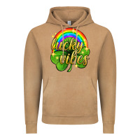 Vintage Camel Lucky vibes st. patricks day Vintage Hoodie - Neo Western