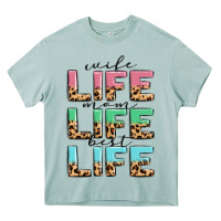 Arona wife life mom life best life Heavy Core Tee - MaliasSmallBusiness