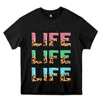 Black wife life mom life best life Heavy Core Tee - MaliasSmallBusiness