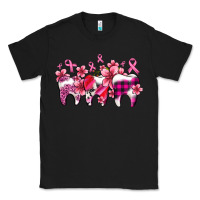 Black cancer ribbon with teeth Classic Tee - AdoDesignShop