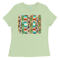 Matcha western brushstroke Ladies Tee - AdoDesignShop