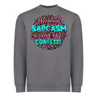 Storm throwing sarcasm around like confetti Heavyweight Sweatshirt - AdoDesignShop