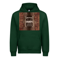 Forest Green world's best grandpa Urban Hoodie - TumblerDesignByShophia