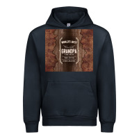 Navy world's best grandpa Urban Hoodie - TumblerDesignByShophia