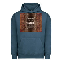 Pigment Midnight Navy world's best grandpa Urban Hoodie - TumblerDesignByShophia