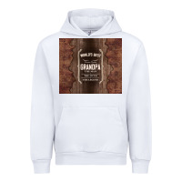 White world's best grandpa Urban Hoodie - TumblerDesignByShophia