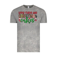 Cloud Rock Snowflakes and Christmas cakes Vintage Tee - JahusDesignShop