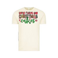 Vintage Arctic Snowflakes and Christmas cakes Vintage Tee - JahusDesignShop