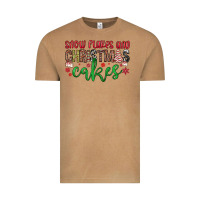 Vintage Camel Snowflakes and Christmas cakes Vintage Tee - JahusDesignShop