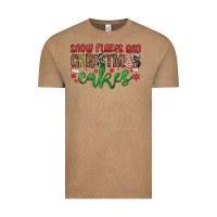 Vintage Coffee Snowflakes and Christmas cakes Vintage Tee - JahusDesignShop