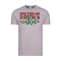 Vintage Zinc Snowflakes and Christmas cakes Vintage Tee - JahusDesignShop