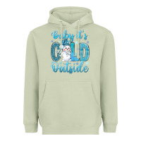 Matcha baby it's cold outside bbs Heavyweight Hoodie - BundleAndBundleShop