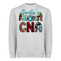 Heather Grey santas favorite cna Heavyweight Sweatshirt - JahusDesignShop