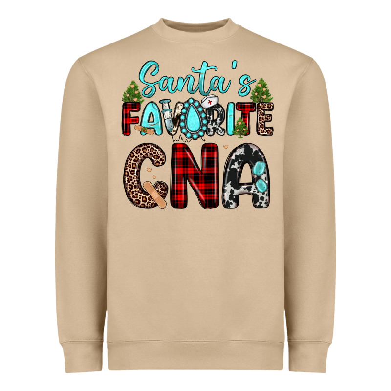 Santas Favorite Cna Heavyweight Sweatshirt by JahusDesignShop | Teevron