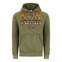 Vintage Olive Fall Vintage Hoodie - CowhideDigitalArt