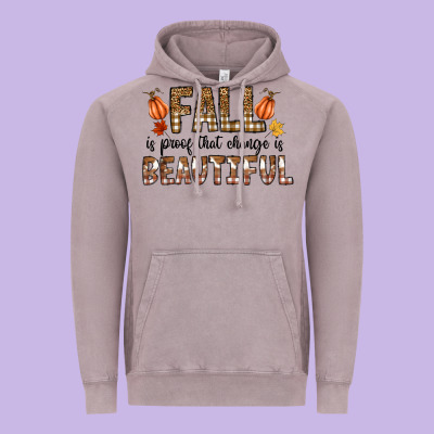 Fall Vintage Hoodie Designed By Cowhidedigitalart