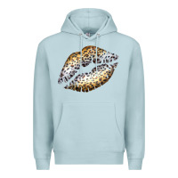Blue Mist Cheetah Lips Premium Hoodie - Bettercallsaul
