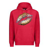 Cardinal Cheetah Lips Premium Hoodie - Bettercallsaul