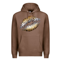 Chestnut Cheetah Lips Premium Hoodie - Bettercallsaul