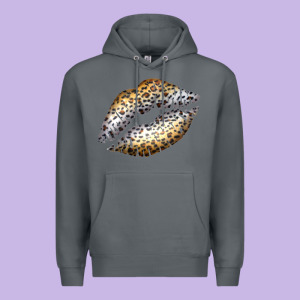 Cheetah Lips Premium Hoodie Designed By Bettercallsaul