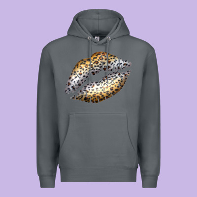 Cheetah Lips Premium Hoodie Designed By Bettercallsaul