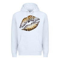 White Cheetah Lips Premium Hoodie - Bettercallsaul