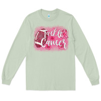Matcha tackle cancer football leopard Long Sleeve Tee - AdoDesignShop