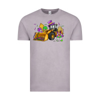 Vintage Zinc mardi gras gnome bulldozer Vintage Tee - JahusDesignShop