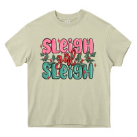 Mossy sleigh girl sleigh christmas Heavy Core Tee - MaliasSmallBusiness