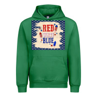 Emerald red white blue Urban Hoodie - TumblerDesignByShophia