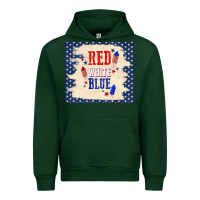 Foreset Green red white blue Urban Hoodie - TumblerDesignByShophia